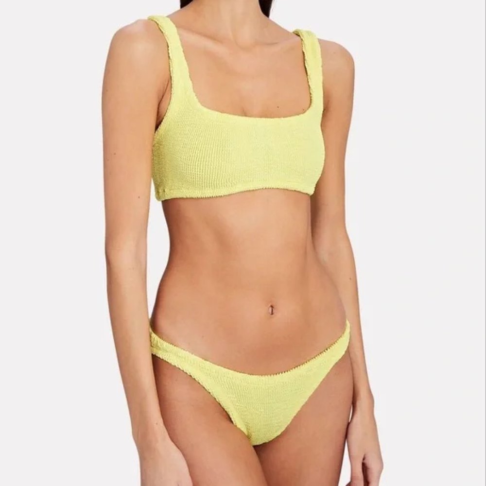 Hunza G Yellow Bikini set